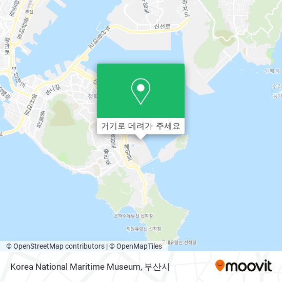 Korea National Maritime Museum 지도