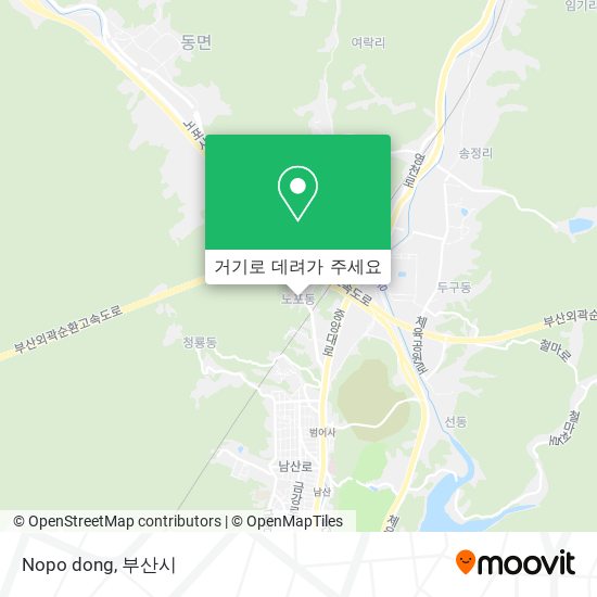 Nopo dong 지도