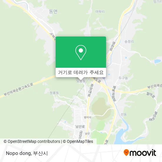 Nopo dong 지도