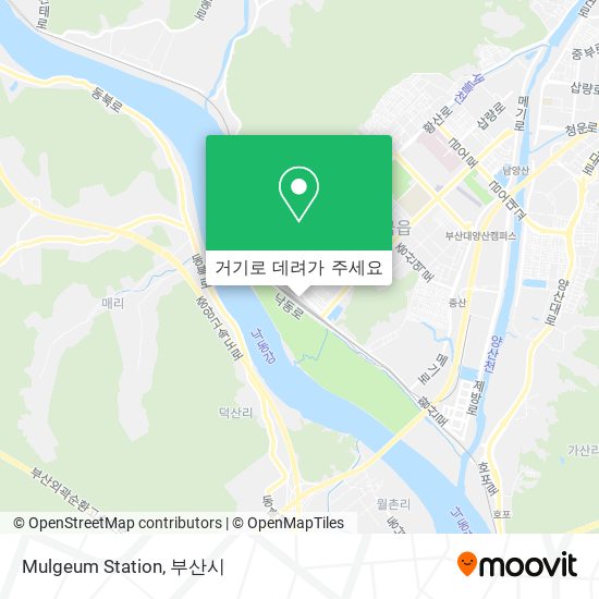 Mulgeum Station 지도