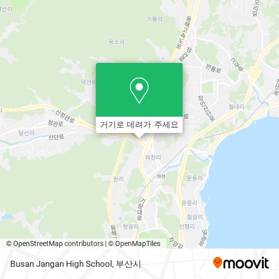 Busan Jangan High School 지도