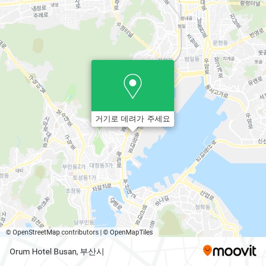 Orum Hotel Busan 지도