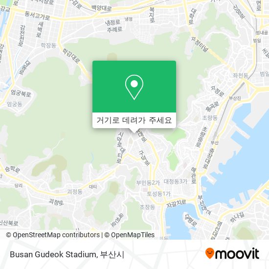 Busan Gudeok Stadium 지도