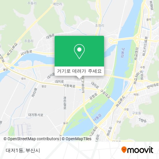 대저1동 지도
