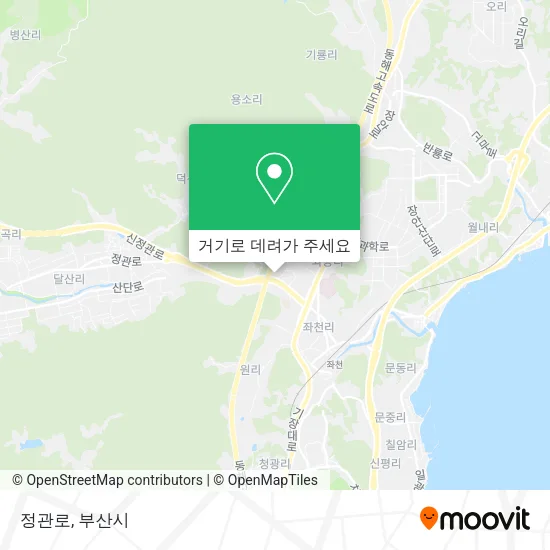 정관로 지도