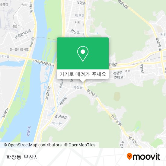 학장동 지도