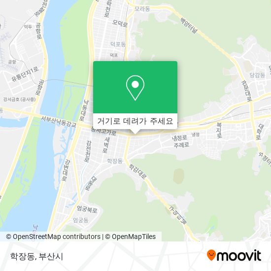 학장동 지도