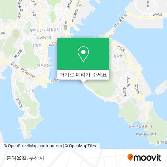 흰여울길 지도