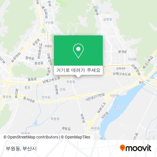 부원동 지도