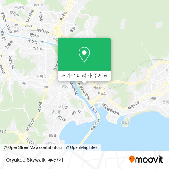 Oryukdo Skywalk 지도