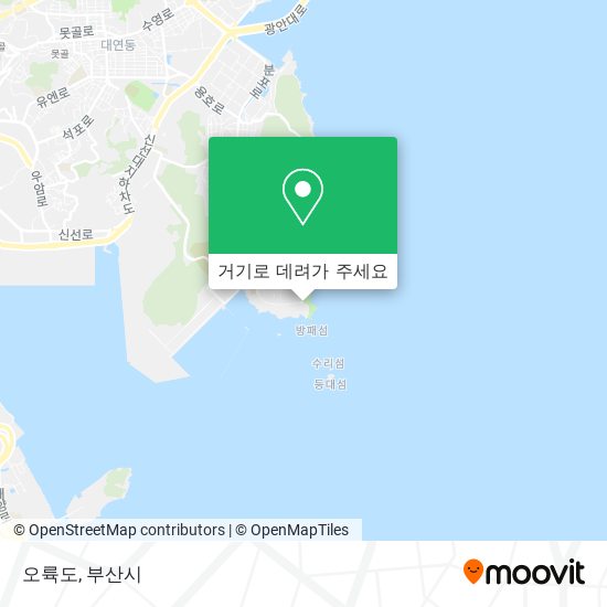 오륙도 지도