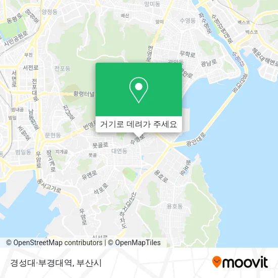 경성대·부경대역 지도