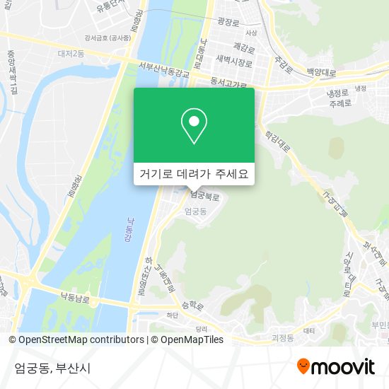 엄궁동 지도