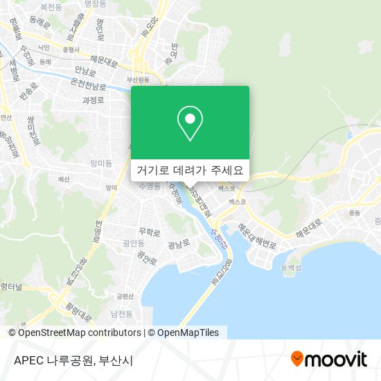 APEC 나루공원 지도