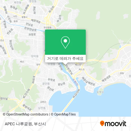 APEC 나루공원 지도