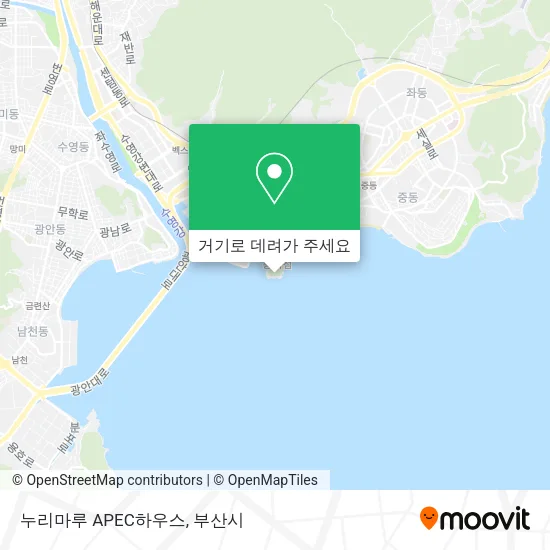 누리마루 APEC하우스 지도