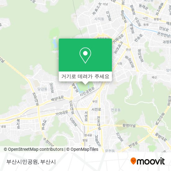 부산시민공원 지도