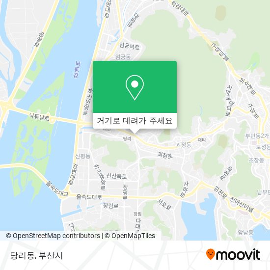 당리동 지도