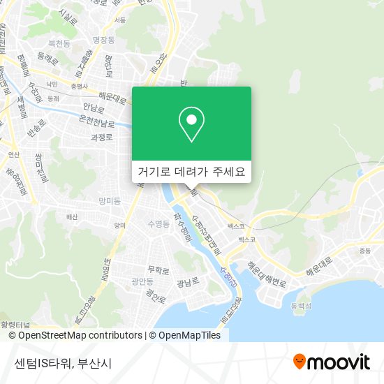 센텀IS타워 지도