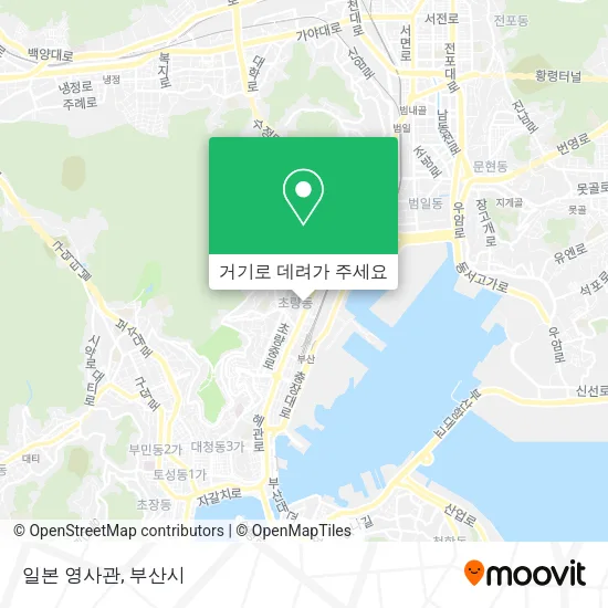 일본 영사관 지도