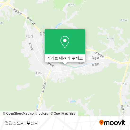 정관신도시 지도