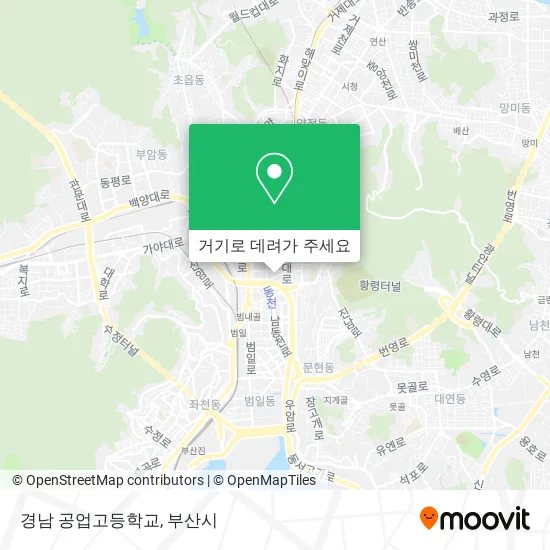 경남 공업고등학교 지도