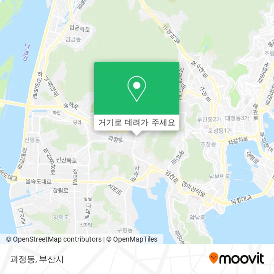 괴정동 지도