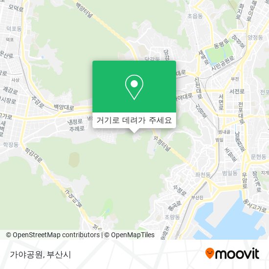 가야공원 지도