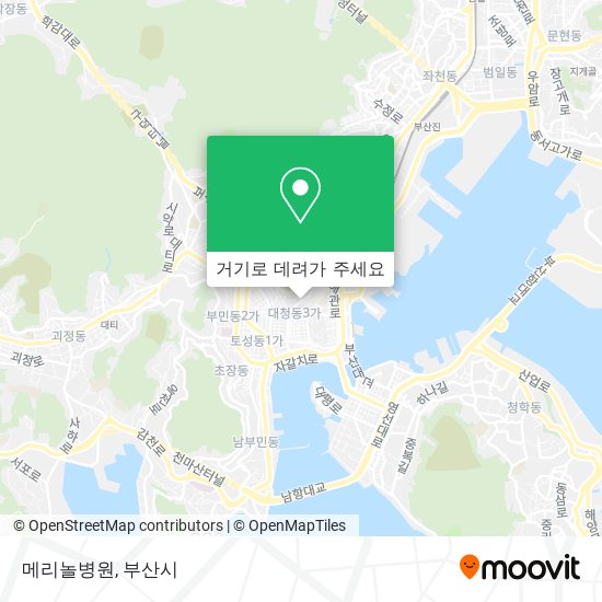 메리놀병원 지도