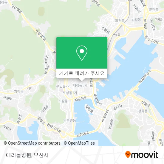 메리놀병원 지도