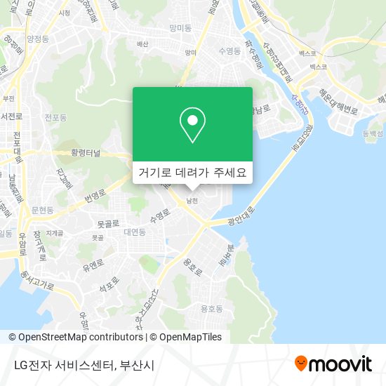 LG전자 서비스센터 지도