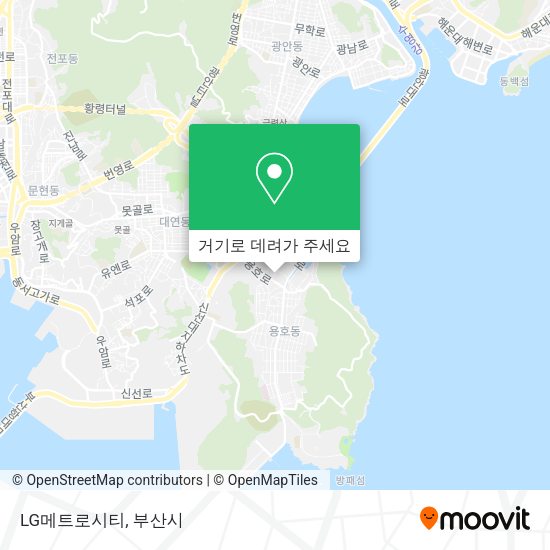 LG메트로시티 지도