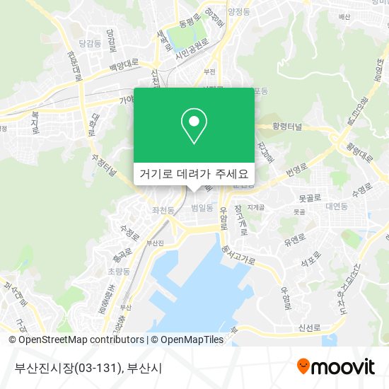 부산진시장(03-131) 지도