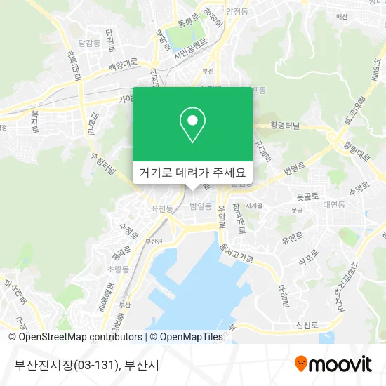 부산진시장(03-131) 지도