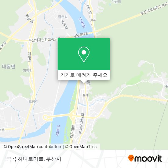 금곡 하나로마트 지도