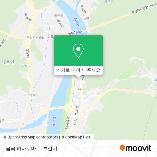 금곡 하나로마트 지도