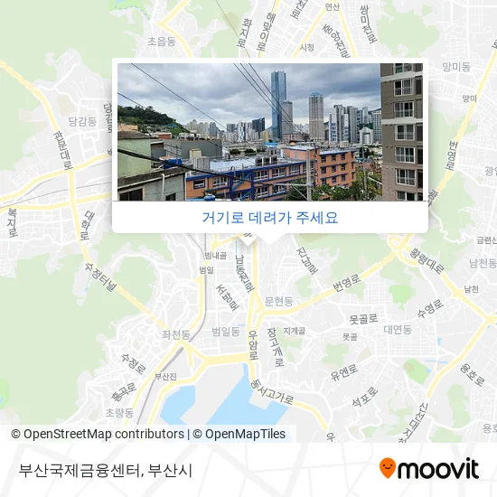 부산국제금융센터 지도