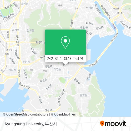 Kyungsung University 지도