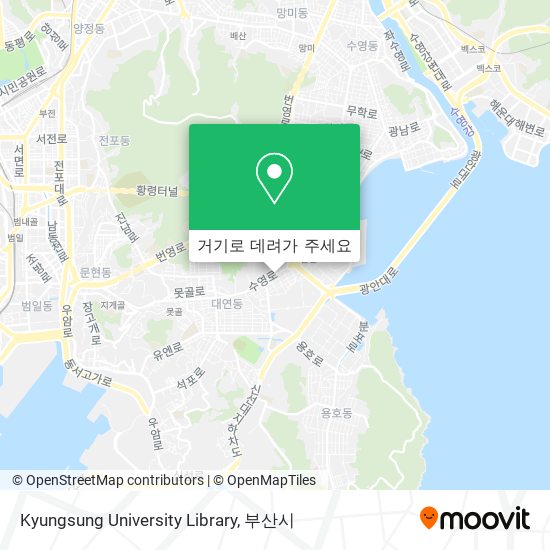 Kyungsung University Library 지도