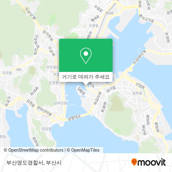 부산영도경찰서 지도