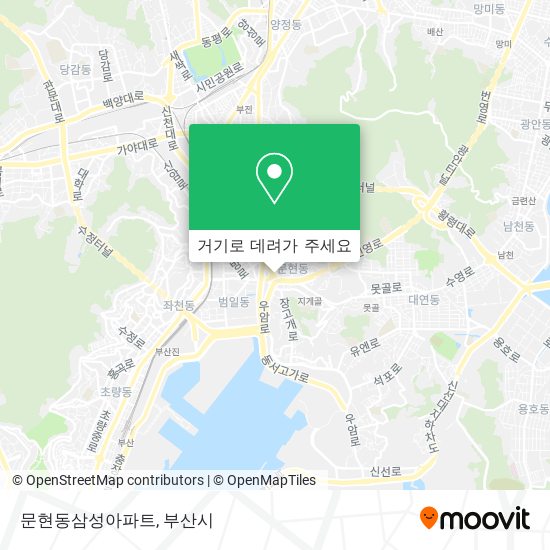 문현동삼성아파트 지도