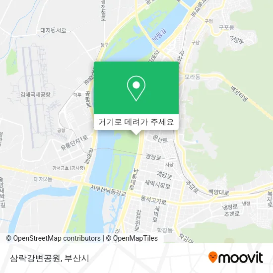 삼락강변공원 지도