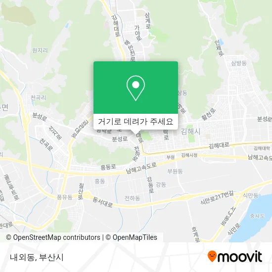 내외동 지도