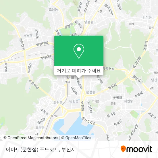 이마트(문현점) 푸드코트 지도