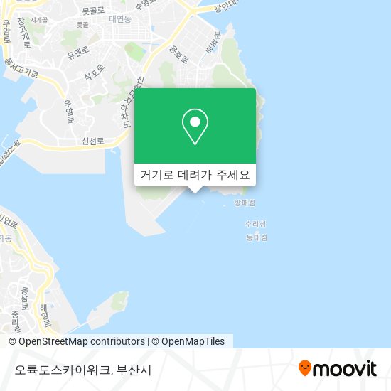 오륙도스카이워크 지도