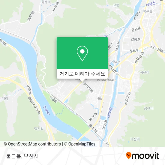 물금읍 지도