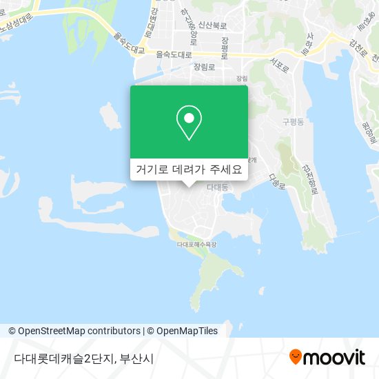 다대롯데캐슬2단지 지도