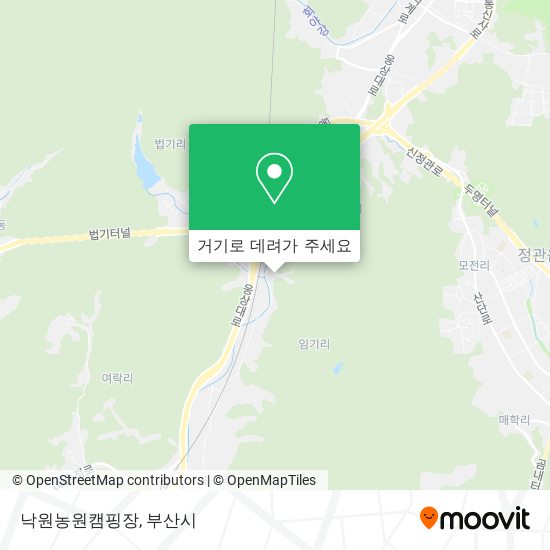 낙원농원캠핑장 지도