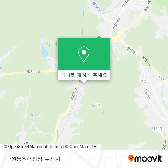 낙원농원캠핑장 지도