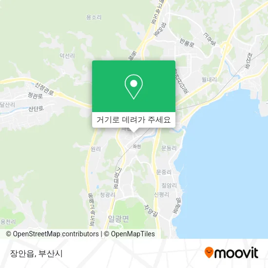 장안읍 지도